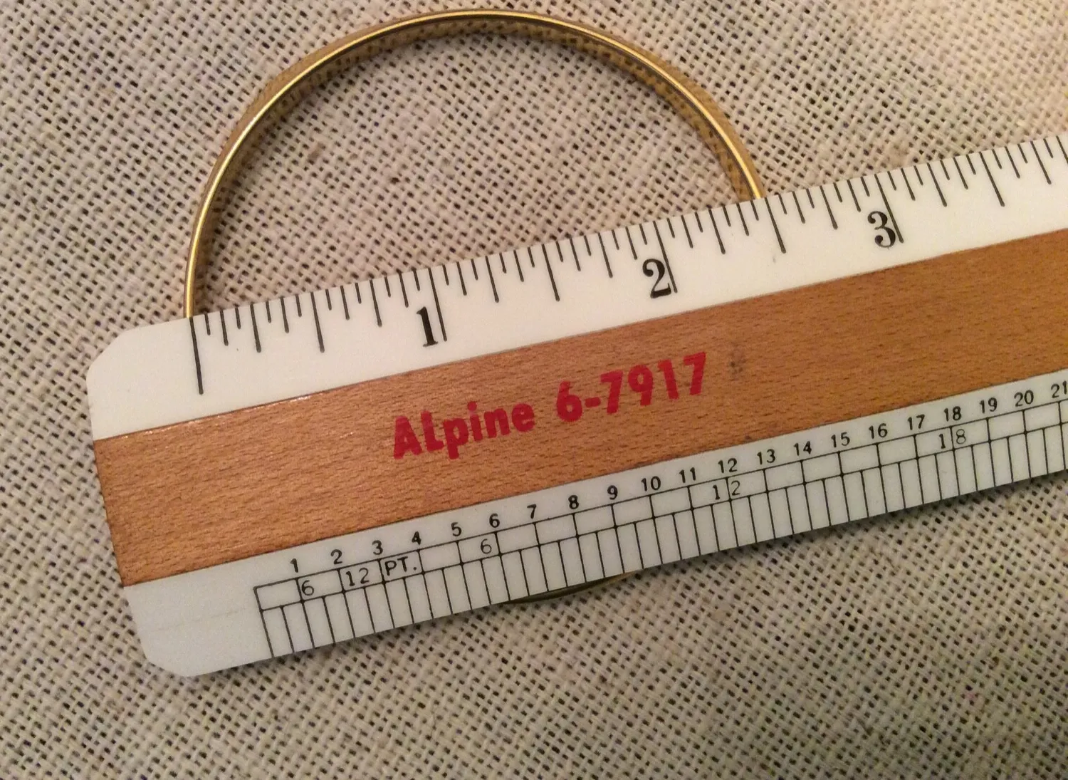 Authentic The Trifari Golden Aura Stack: A Midcentury Talisman of Radiance
