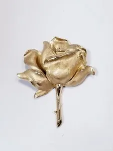Authentic The Gilded Eternal Bloom: A Vintage Rose Talisman