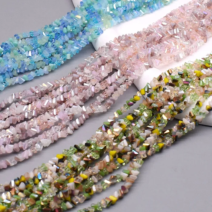 Authentic Prismatic Trine Of Light 4Mm Crystal Glass Spacer Beads