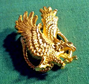 Authentic The Golden Sovereign Eagle Amulet