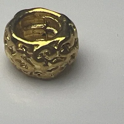 Authentic The Golden Scroll of Bali Slide Charm