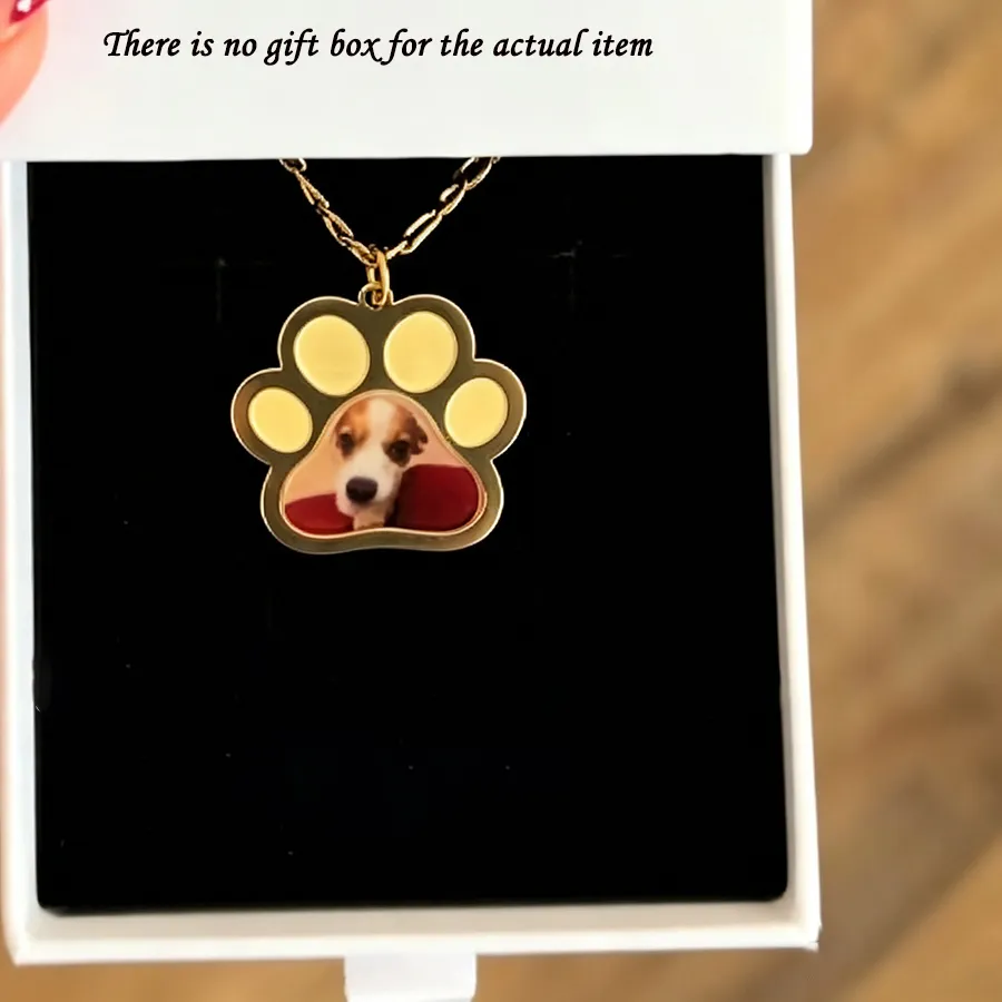 Authentic Eternal Soul-Bond Paw Print Keepsake - Sacred Pet Spirit Memorial Amulet