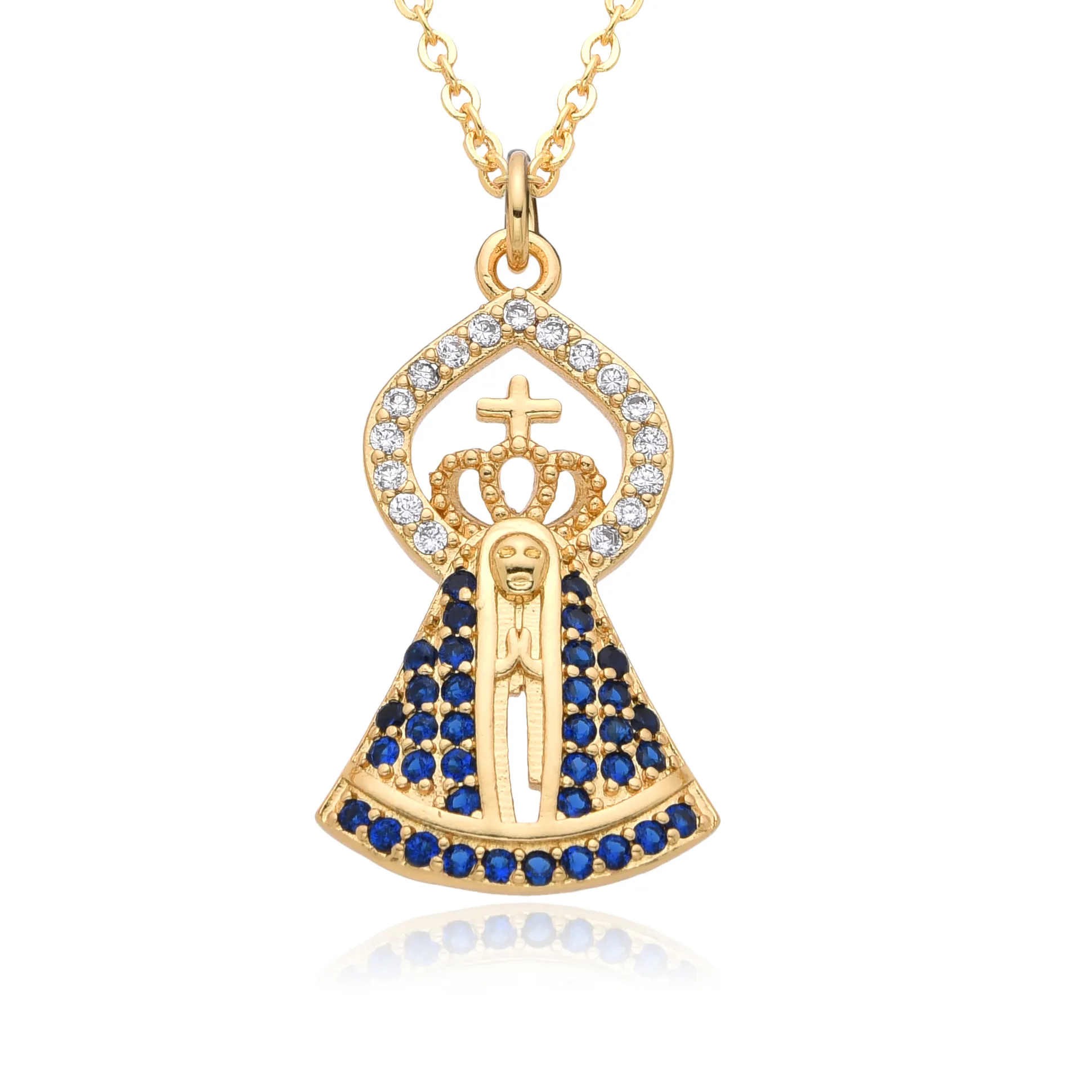 Authentic Our Lady of Saint John of the Lakes Charms Nuestra Señora de San Juan de los Lagos Necklace Catholic Pendant Jewelry Gifts