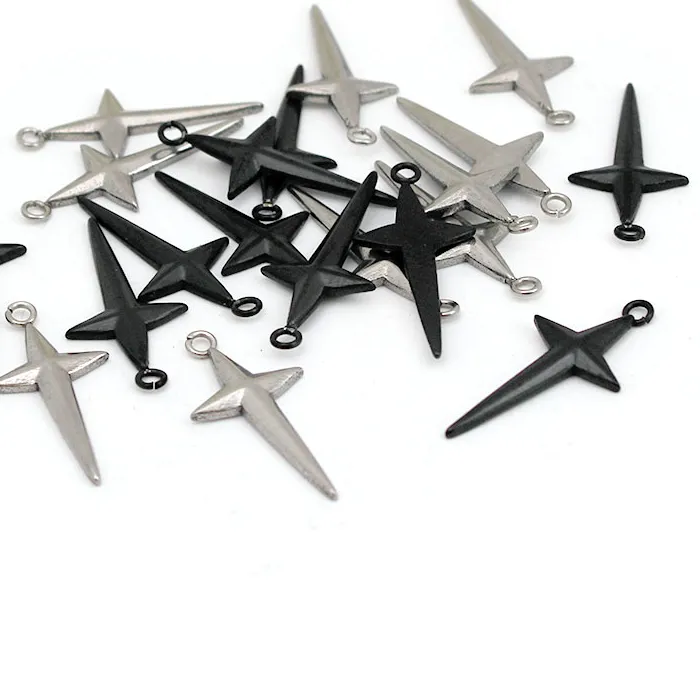 Authentic Gothic Sanctuary Cross Talismans - Decem Aura Protection Pendants