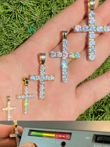 Authentic The Celestial Radiance Moissanite Cross