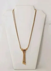 Authentic The Gilded Serpent Lariat: A Talisman of Eternal Flow