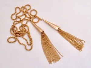 Authentic Tassel Necklace Kendra Scott 14K Rose Gold Plated Over Lariat Versatile