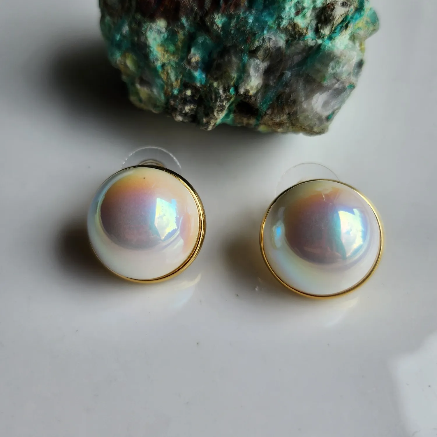 Authentic Luminous Orbs of the Rising Sun: Japanese Mabe Pearl Talismans