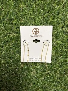 Authentic Weave Your Destiny with the Mystical Rhythms of Giani Bernini's Golden Threader Earrings