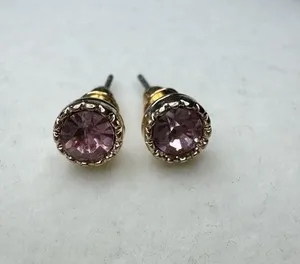 Authentic Aetherium Amethyst Studs
