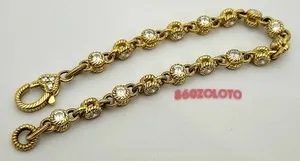 Authentic The Golden Constellation Link Bracelet
