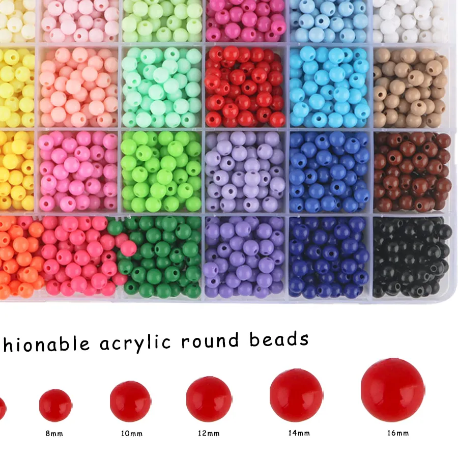 Authentic Celestial Circle Beads – Mystic Acrylic Gems for Sacred Creations