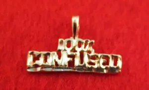 Authentic Awakening Clarity: 14KT Gold Plated Pendent Charm