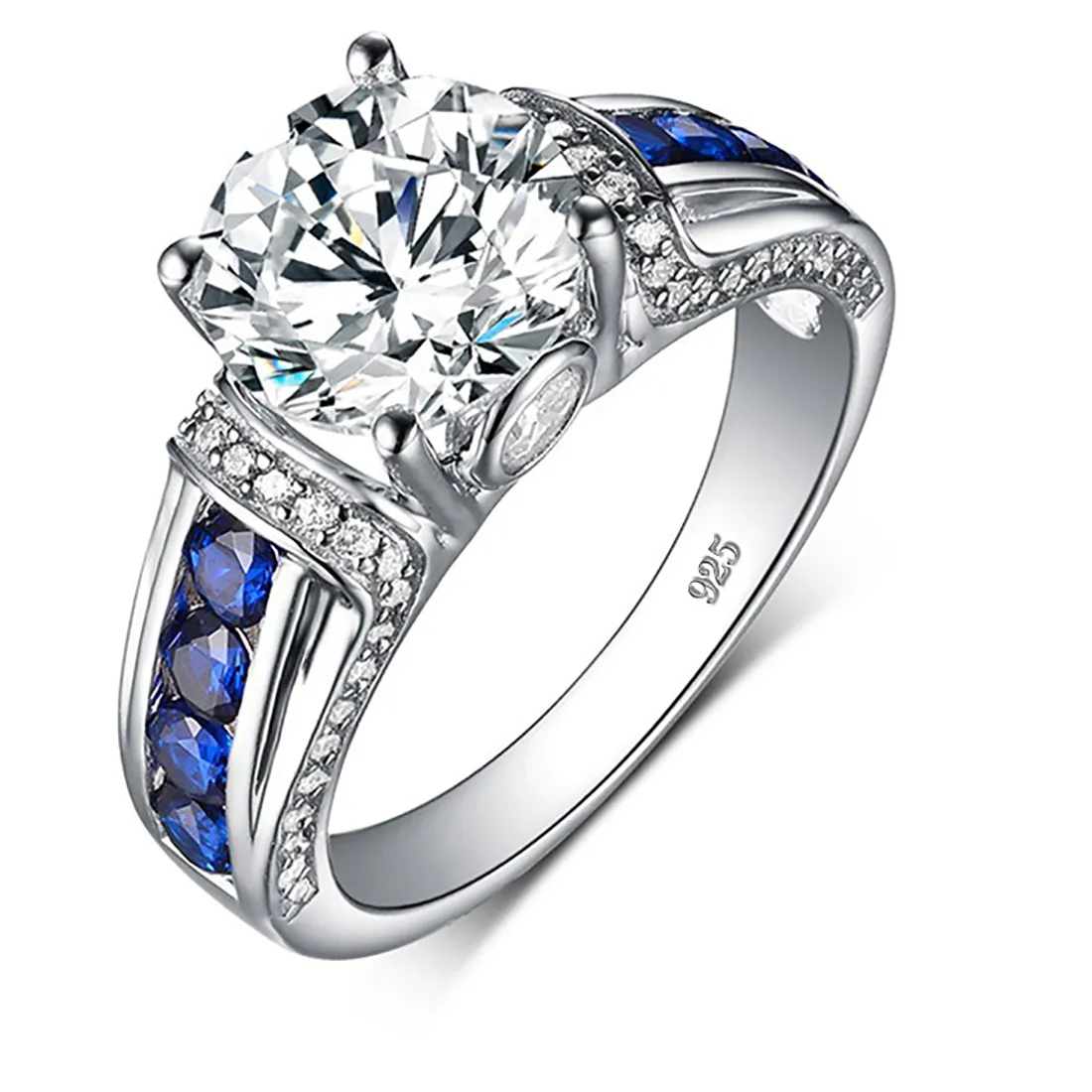 Authentic The Luminescent Veil Moissanite Ring