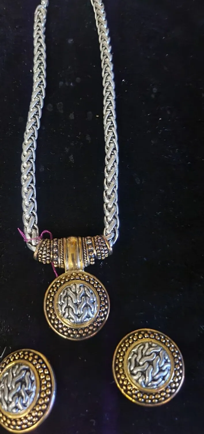 Authentic The Golden Harvest Ensemble: Radiance of the Wheat Chain Talisman