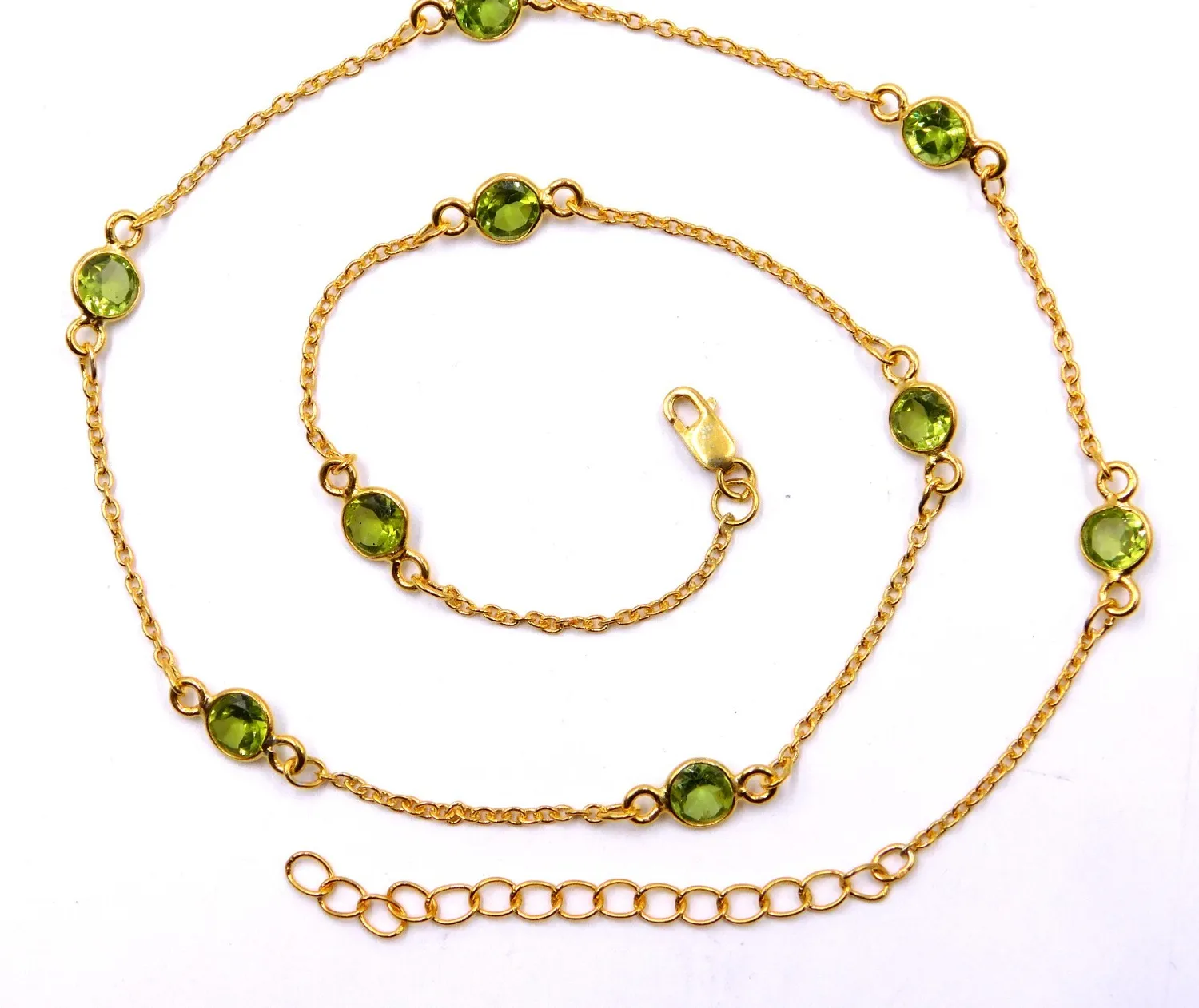 Authentic Celestial Harmony Peridot and Blue Topaz Radiance Talisman