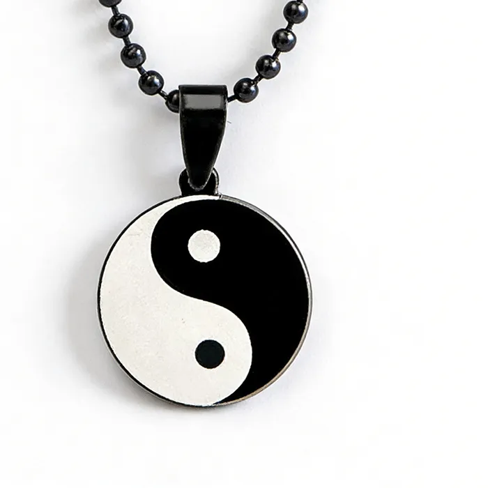 Authentic Celestial Yin‑Yang Tree of Life Pendant – Taoist Harmony Necklace