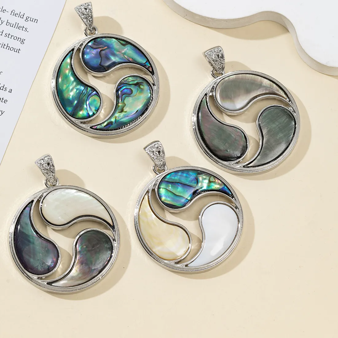 Authentic Harmonize the Balance of Opposites with the Whimsical Yin Yang Fish Pendant