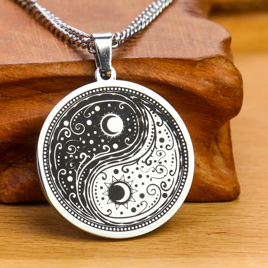 Authentic Harmony of the Spheres: Yin Yang Taiji Bagua Amulet