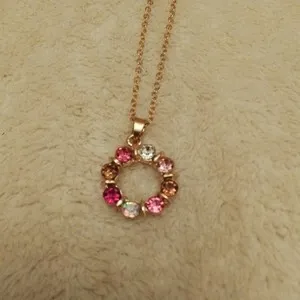 Authentic The Prism Circlet of Radiance: Gold-Plated Multicolored Gem Pendant