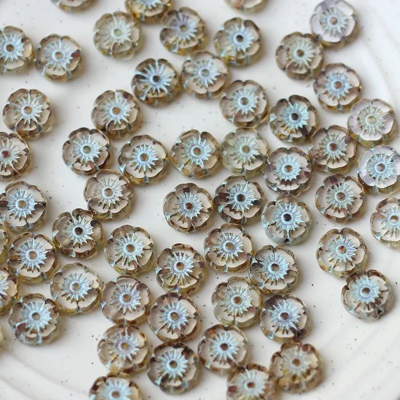 Authentic 15pcs 8mm (Multiple colors) Hand beadeds DIY jewelry necklace earrings bracelet accessories