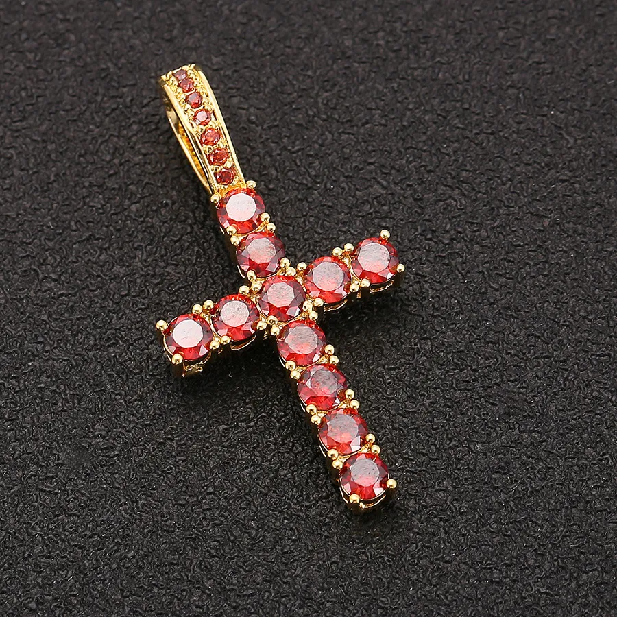 Authentic The Crimson Flame Sacred Cross Talisman