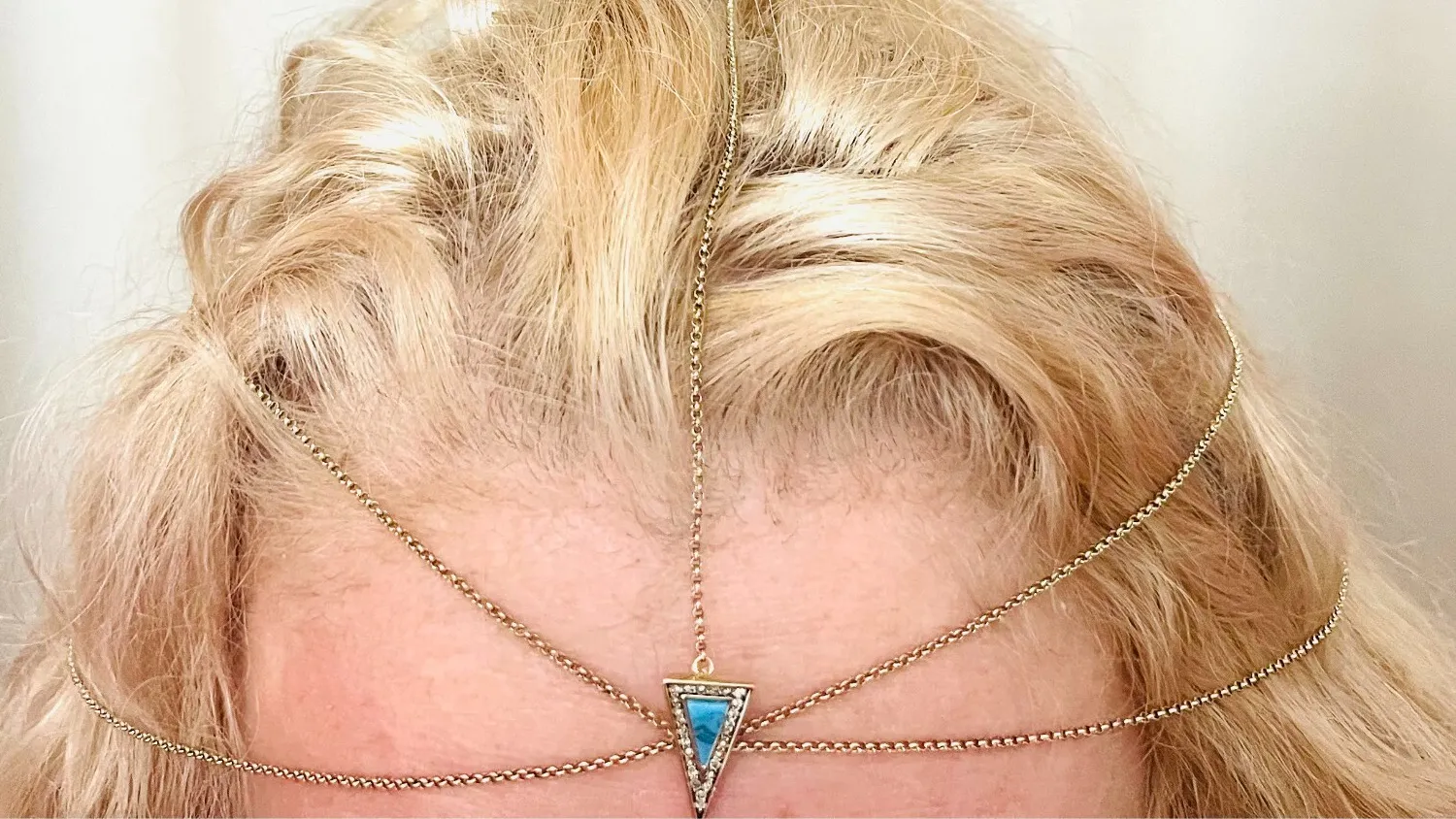 Authentic Celestial Azure Crown of Radiant Gold