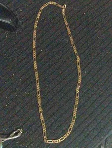 Authentic Jewelry House Gold Plated Figuro Necklace