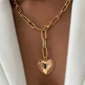 Authentic Enchanted 18K Gold‑Plated Heart of Light Pendant