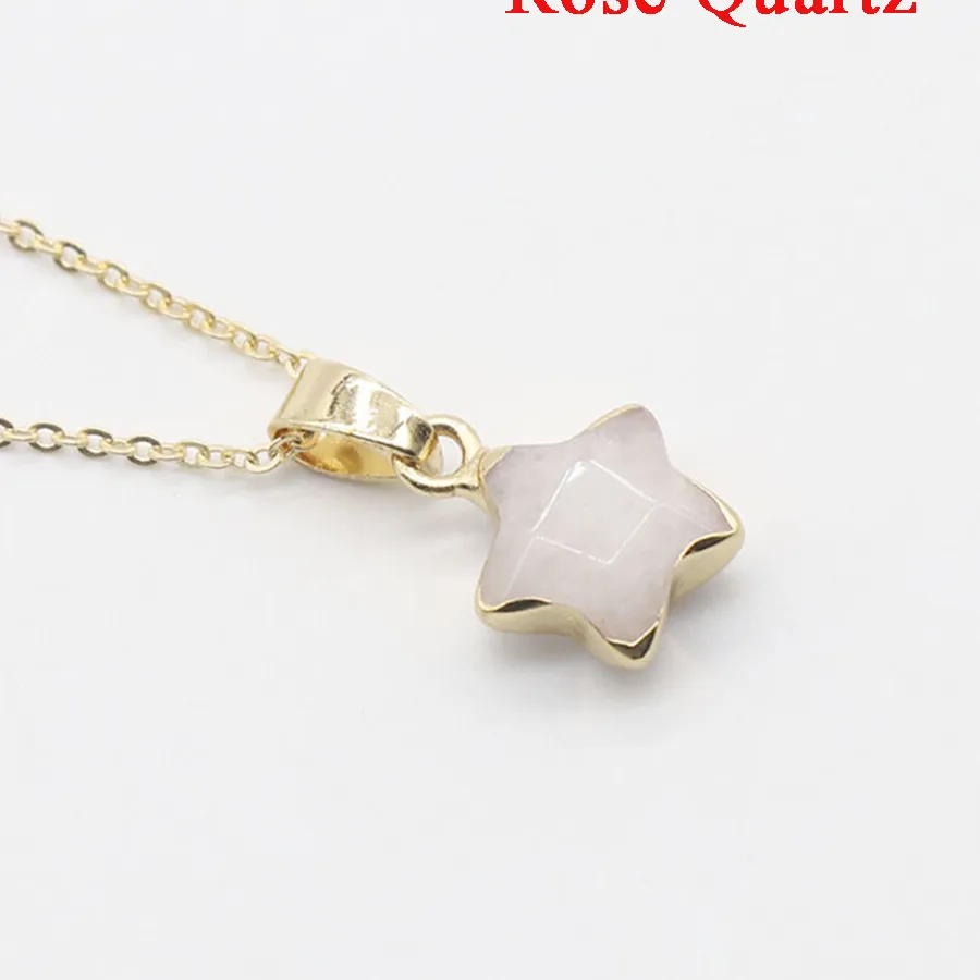 Authentic Celestial Radiance: The Luminous Quartz Star Amulet