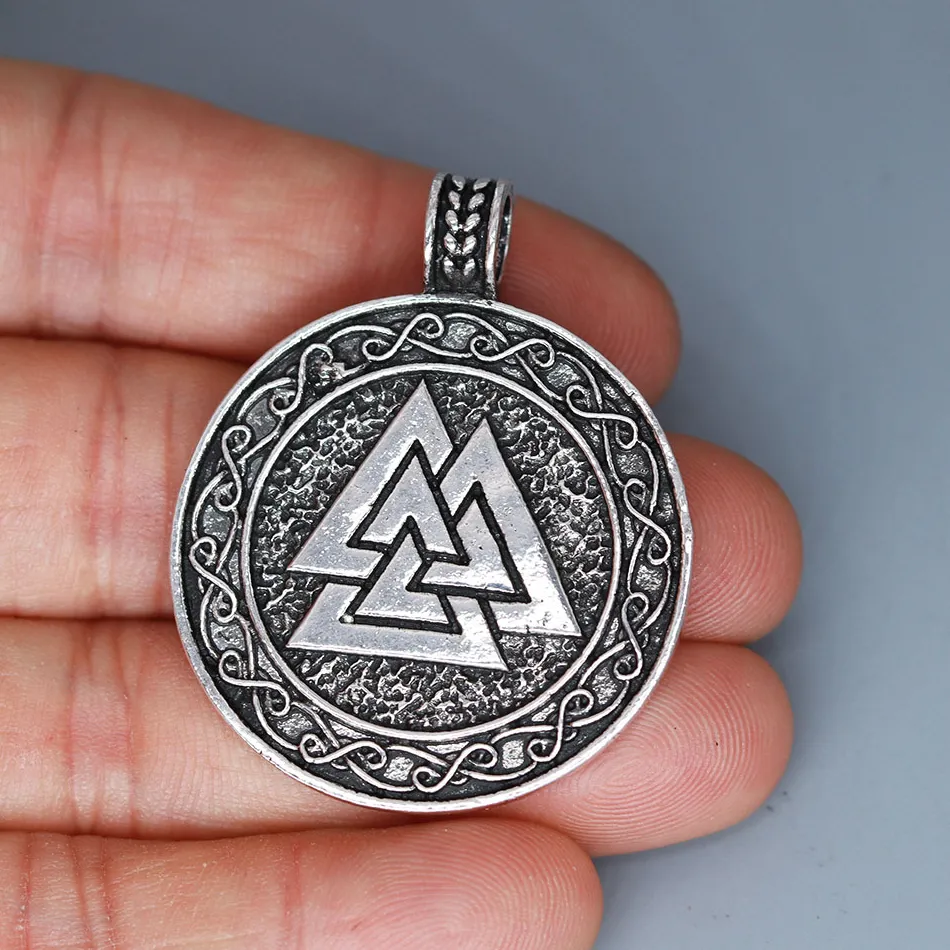 Authentic 3Pcs/lot Nodic Vikings Runes Charm Pendant For DIY Necklace Earrings Handmade Jewelry Making