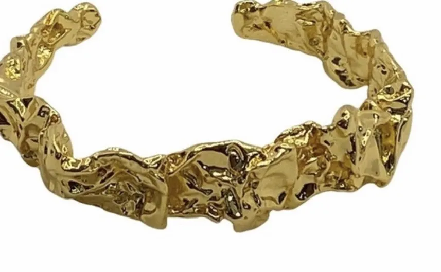 Authentic The Emery Brutalist Cuff of Radiant Solar Power