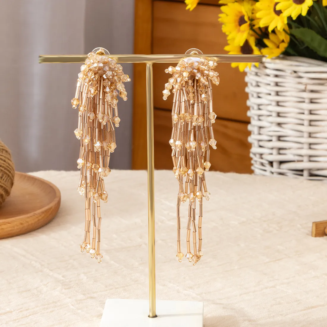 Authentic Enchanted Elegance: Tassel Pendant of Unbridled Spirit