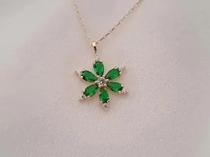 Authentic Emerald's Luminous Guardian: Channeling Abundance and Harmony