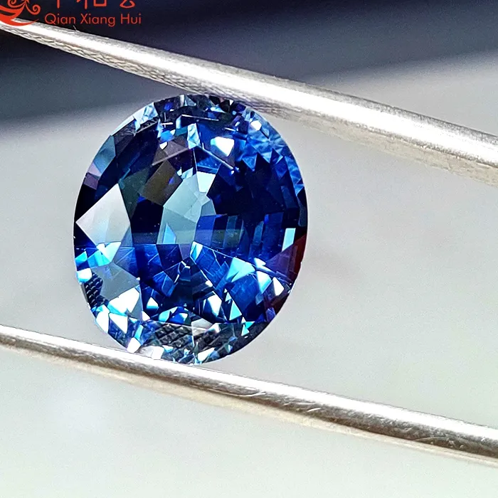 Authentic Celestial Azure Sapphire - Ethereal Light Blue Corundum Talisman of Wisdom