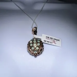 Authentic Mariana Mixed Crystal Mix Orb Ball Pendant New Tags Rose Gold Plated