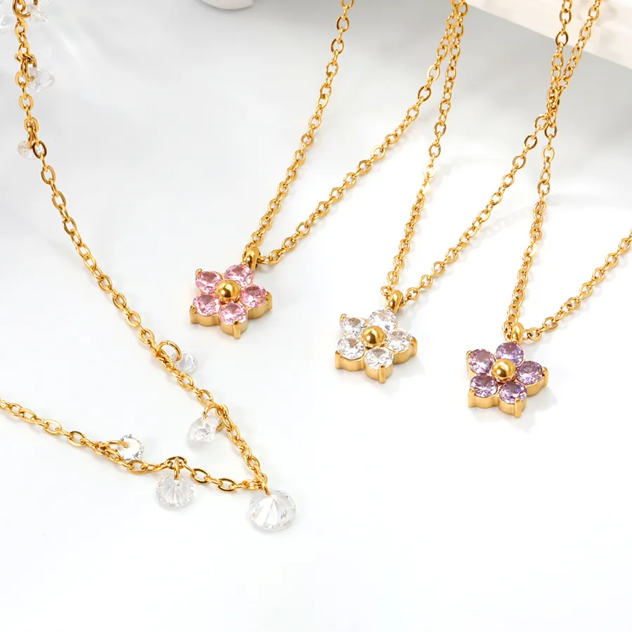 Authentic Celestial Blossom Bloom Talisman - Radiance Infused Cubic Zirconia Amulet