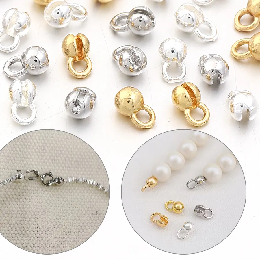 Authentic Oceanic Crimped Gold‑Plated Beads: Seal of Protection