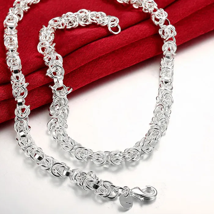 Authentic The Infinite Conduit: Sterling Silver Box Chain