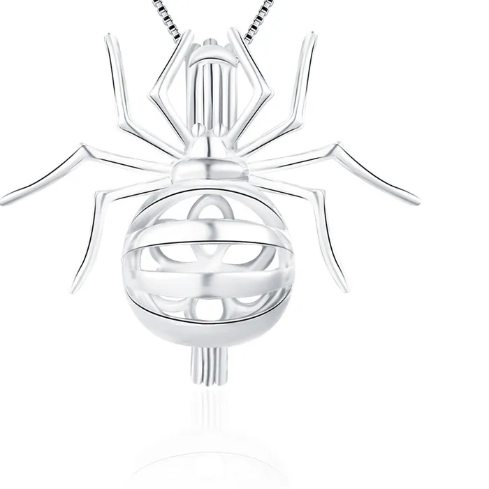 Authentic The Weaver of Fates: Sterling Silver Arachnid Locket