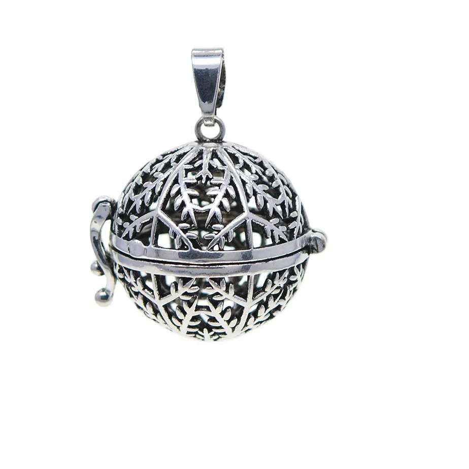Authentic Whispers of Winter: Platinum Snowflake Spirit Cage