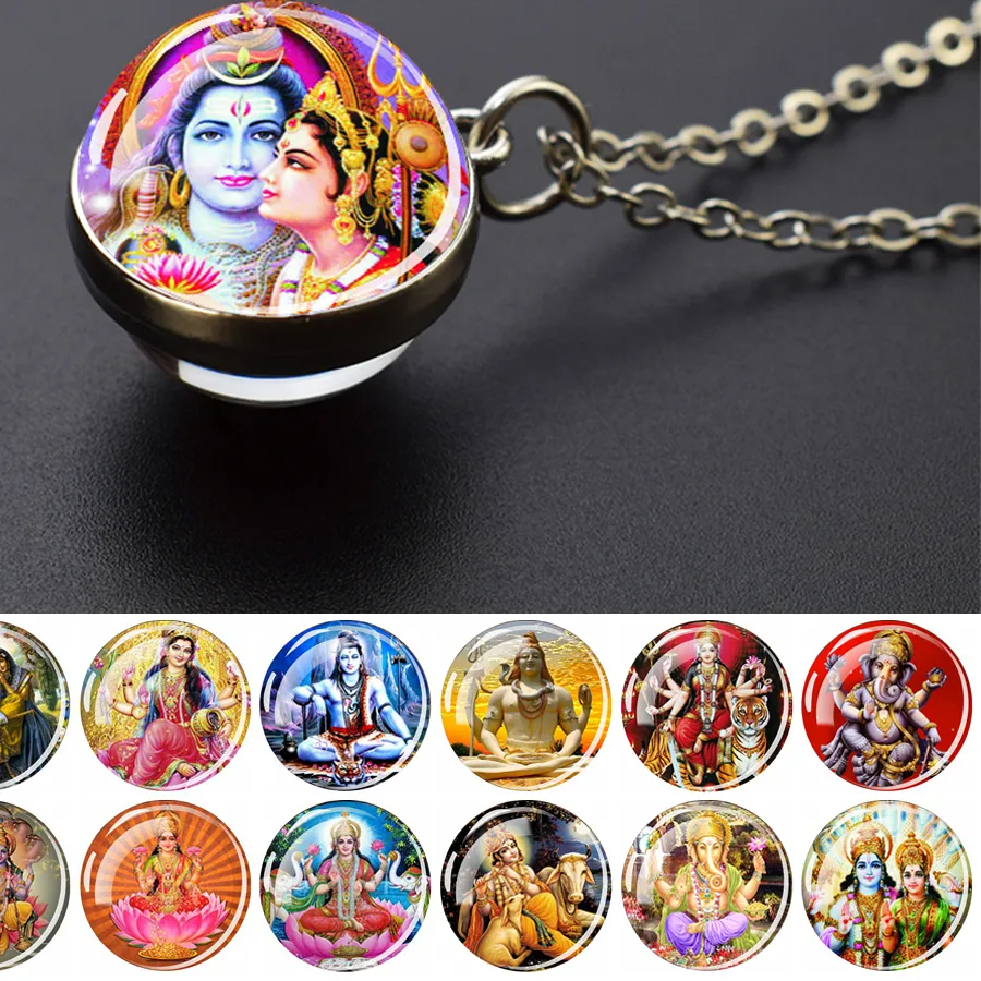 Authentic The Cosmic Gateway Dual- Deity Gold- Plated Amulet
