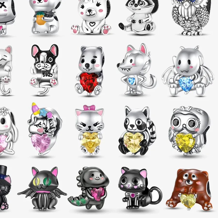 Authentic Celestial Menagerie 925 Sterling Silver Animal Charms
