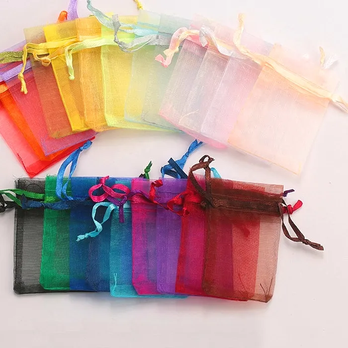 Authentic Mystical Organza Veils: 16 Vibrant Colors for Spiritual Protection
