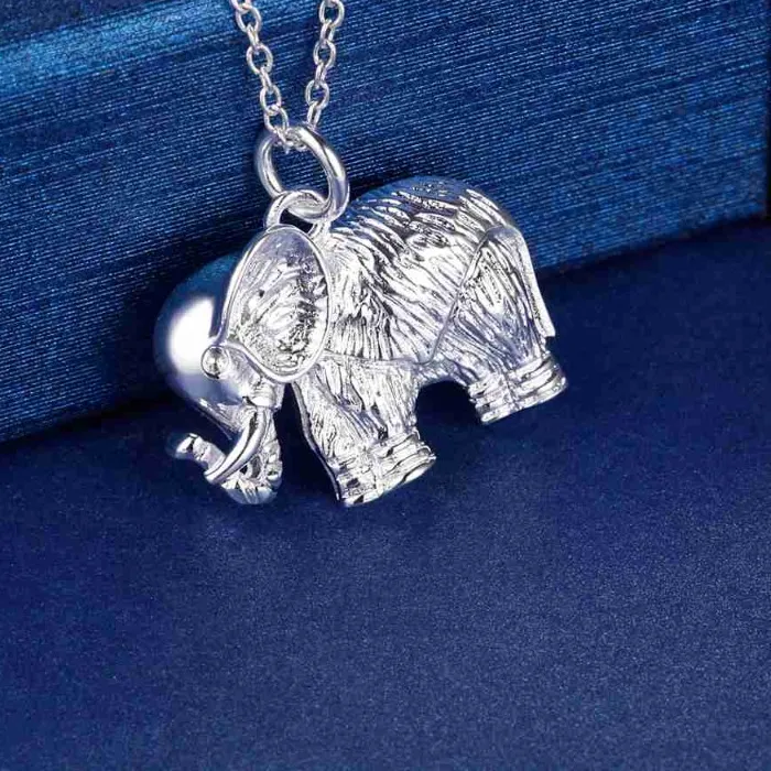 Authentic Celestial Elephant Wisdom Pendant - Sacred Guardian of Inner Strength and Abundance