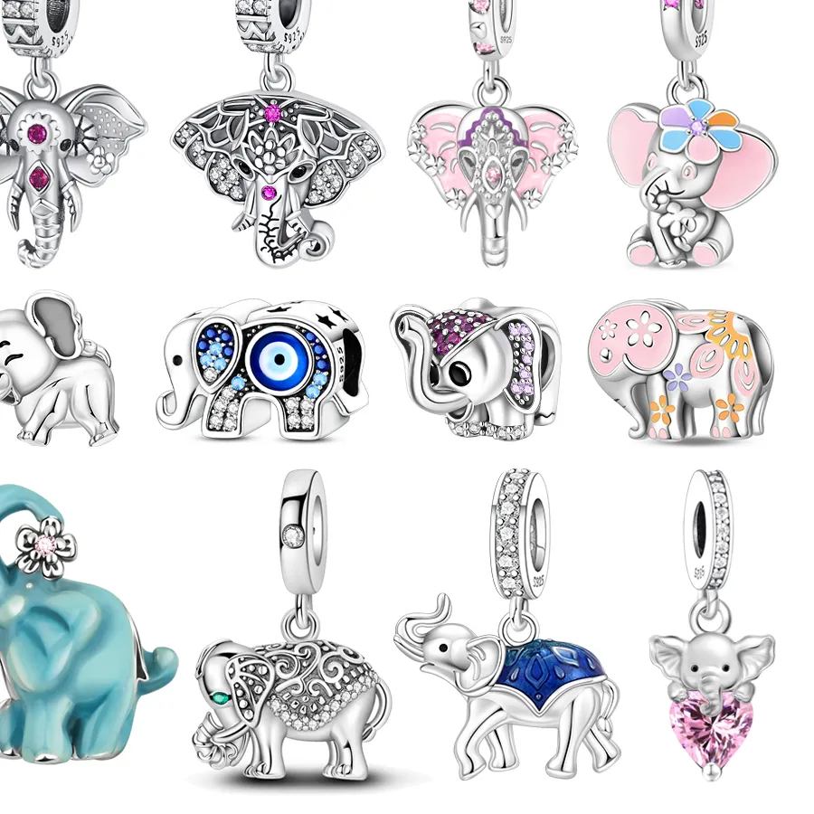 Authentic The Sacred Elephant Talisman: 925 Sterling Silver Guardian Charm
