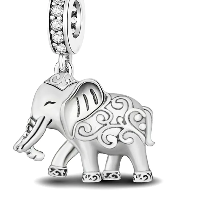 Authentic Celestial Ocean Harmony Charm - 925 Sterling Silver Sacred Geometry & Luck Talisman