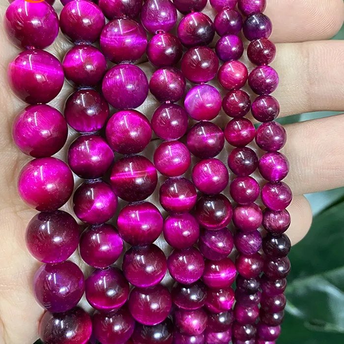 Authentic Rose Pink Tiger Eye Beads: Unlocking the Secrets of Abundance and Protection