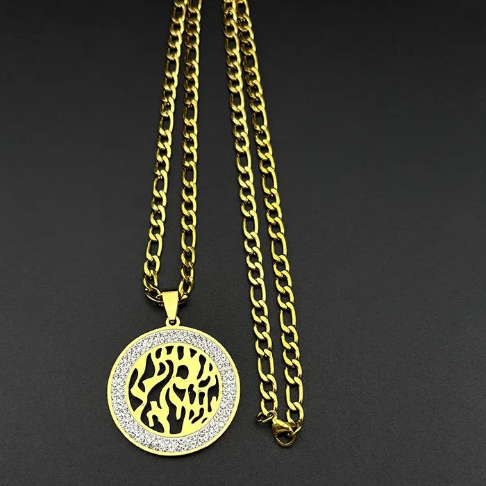 Authentic Celestial Orbit Rhinestone Amulet - Radiant Gold and Silver Astral Talisman