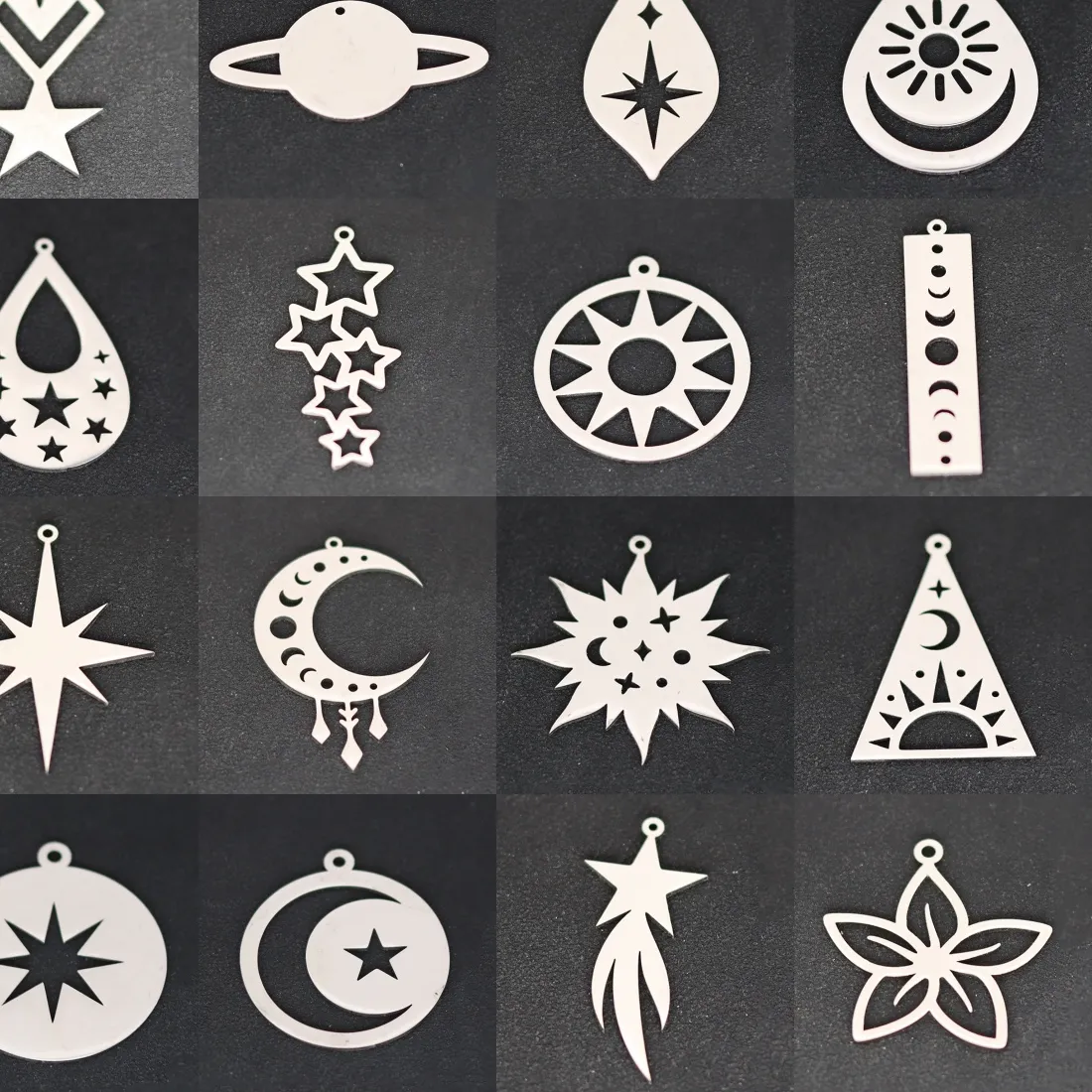 Authentic Celestial Guardians Gold- Plated Amulets Of Cosmic Protection